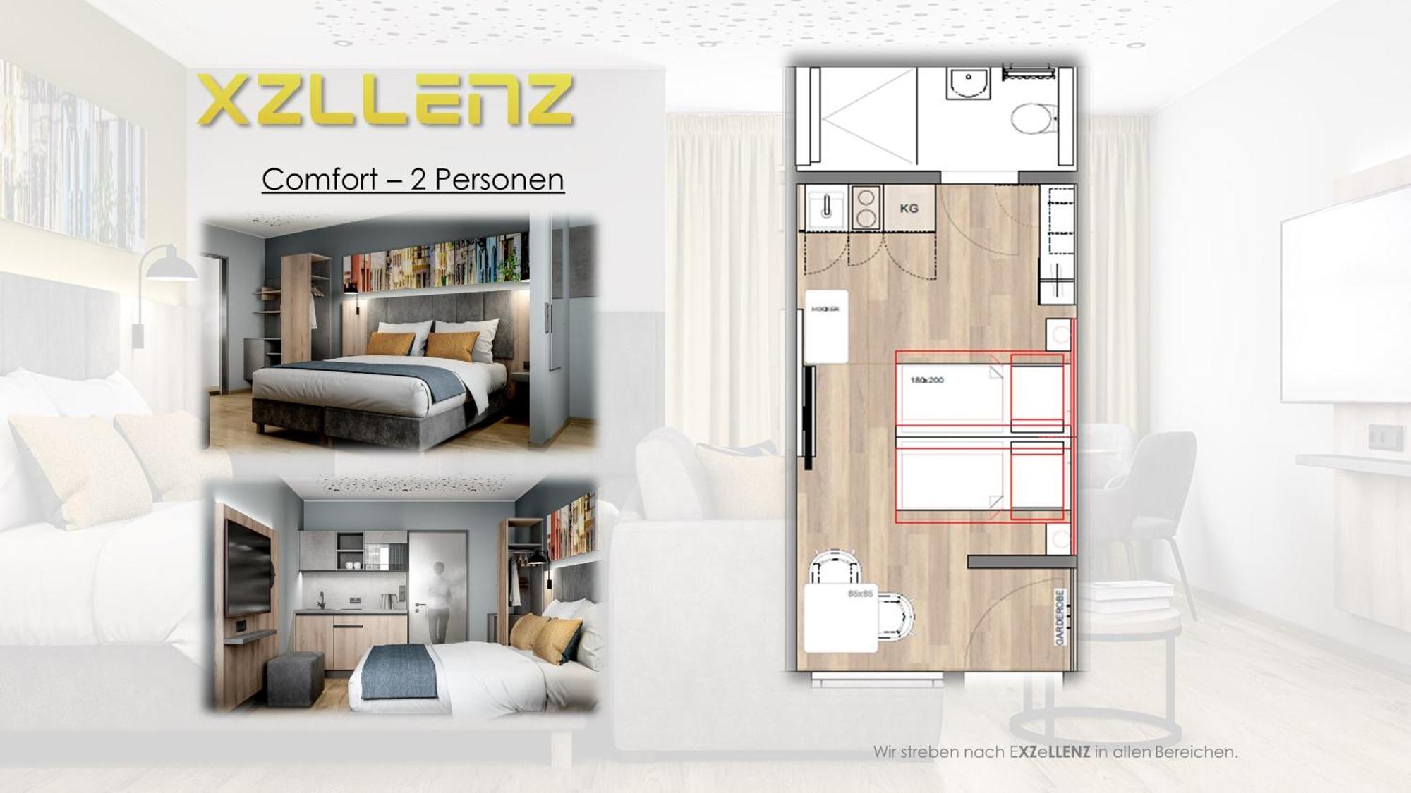Xzllenz Traum Studio-Apartment, Frei-Parken, U-Bahn, Kueche Nürnberg Exterior foto