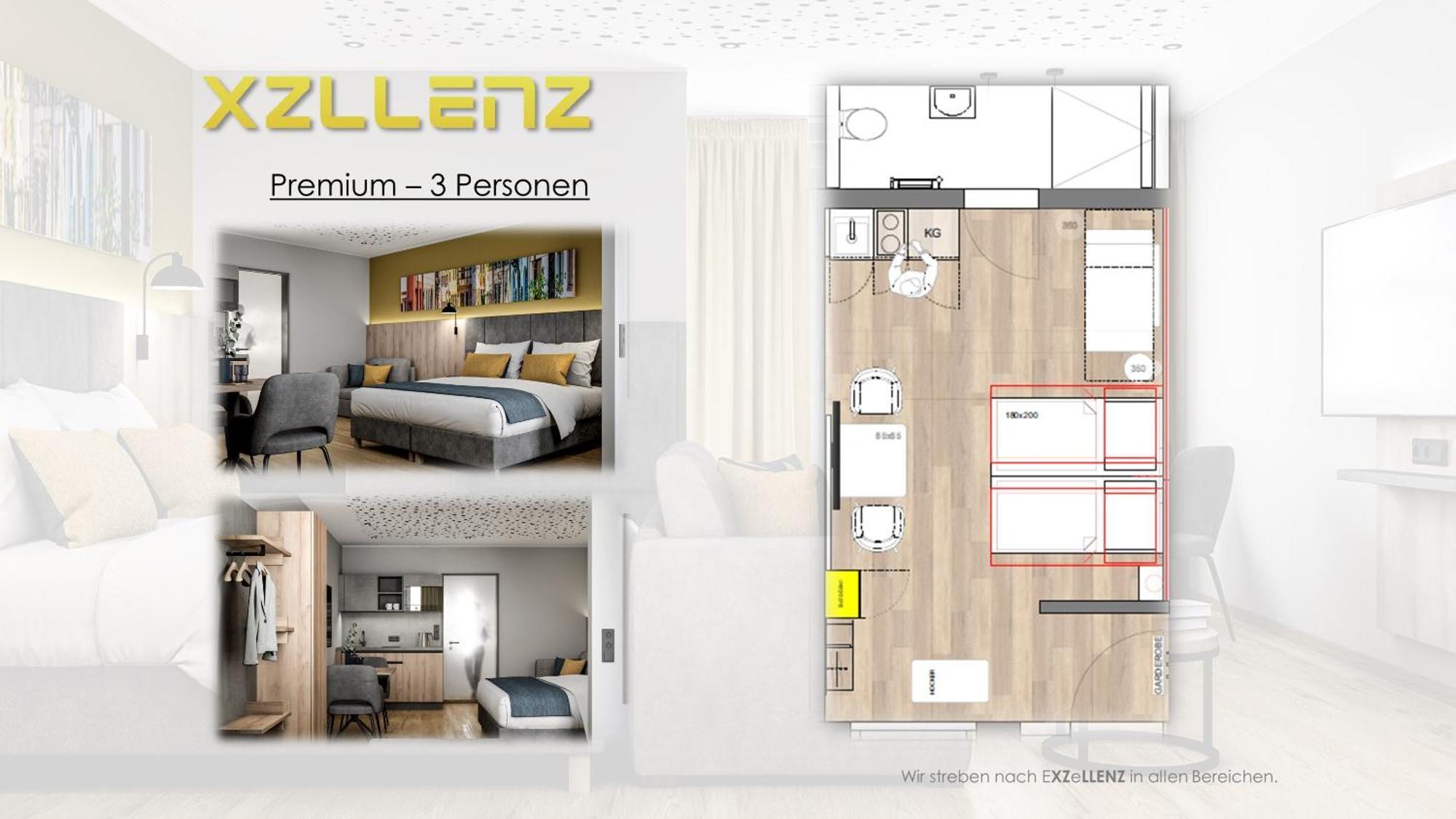 Xzllenz Traum Studio-Apartment, Frei-Parken, U-Bahn, Kueche Nürnberg Exterior foto