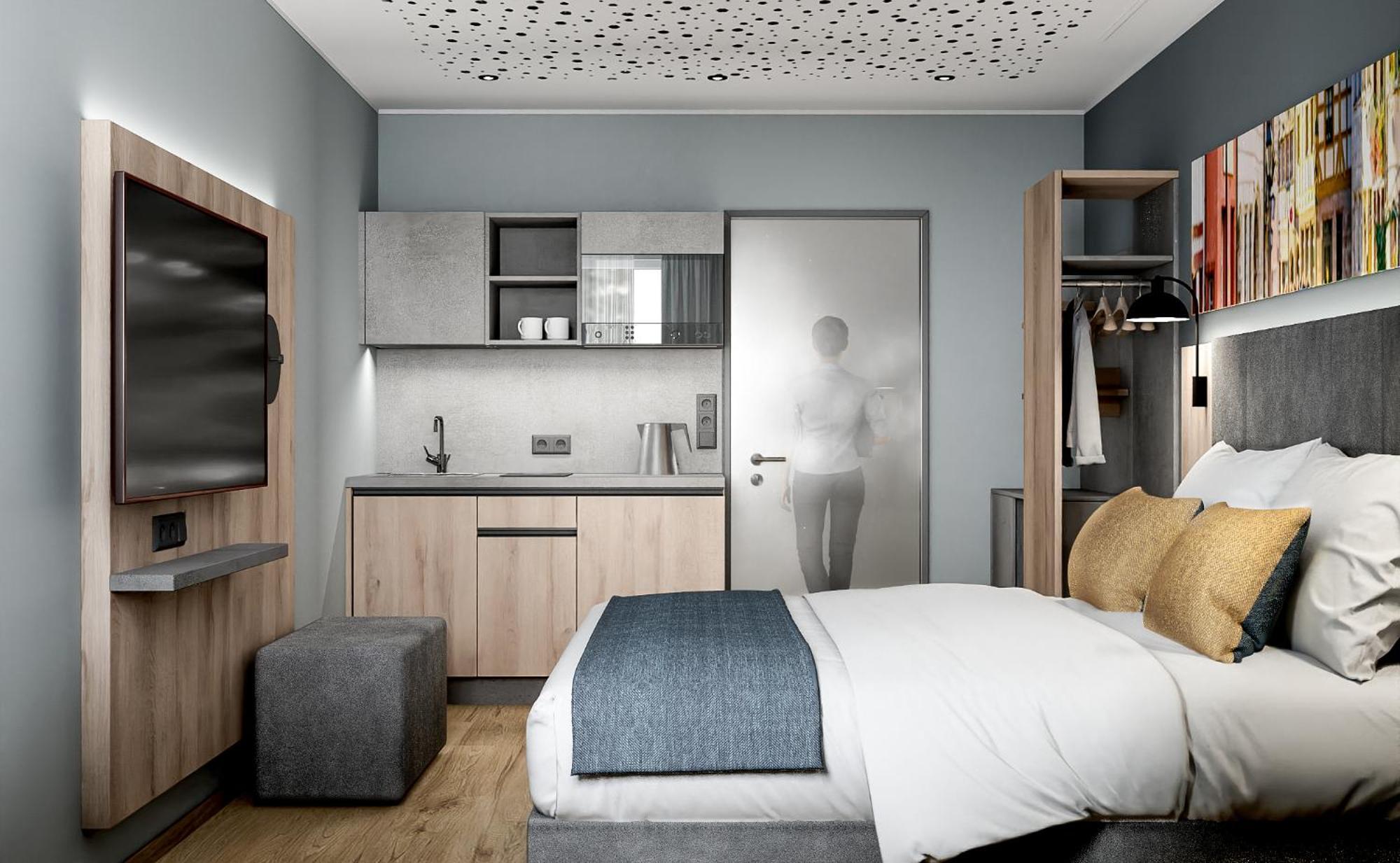 Xzllenz Traum Studio-Apartment, Frei-Parken, U-Bahn, Kueche Nürnberg Zimmer foto